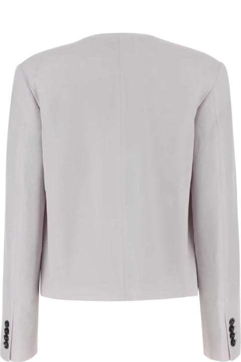 Clothing for Women Low Classic Lilac Wool Blazer