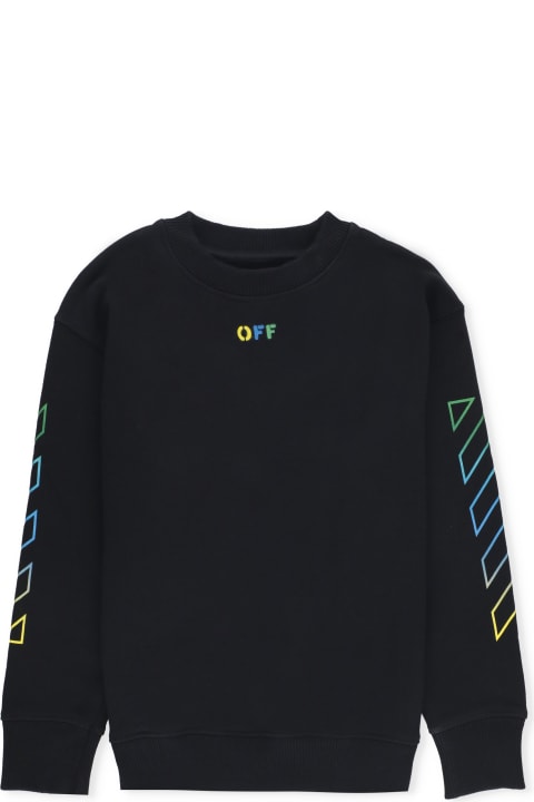 Topwear for Boys Off-White Arrow Rainbow Sweatshirt