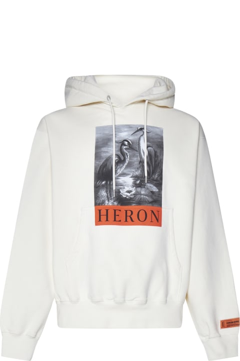 メンズ HERON PRESTONのフリース＆ラウンジウェア HERON PRESTON Hoodie With Print