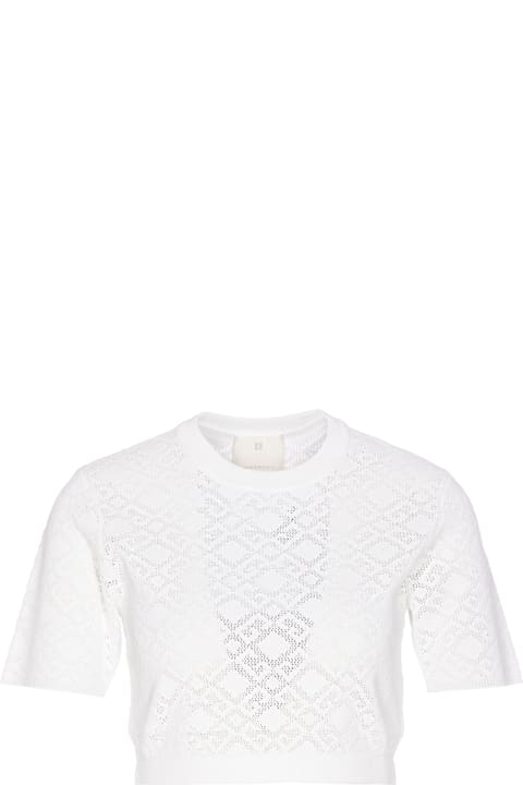 سراويل طويلة وقصيرة لـ السيدات Givenchy Cropped Monogram Top