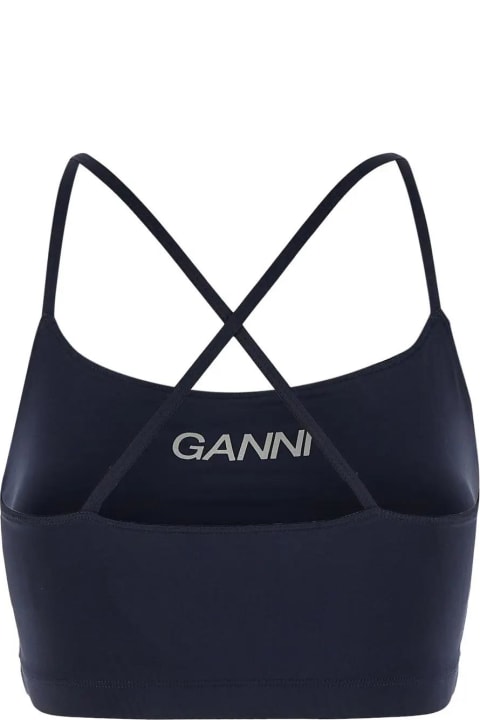 Ganni Topwear for Women Ganni Logo Top