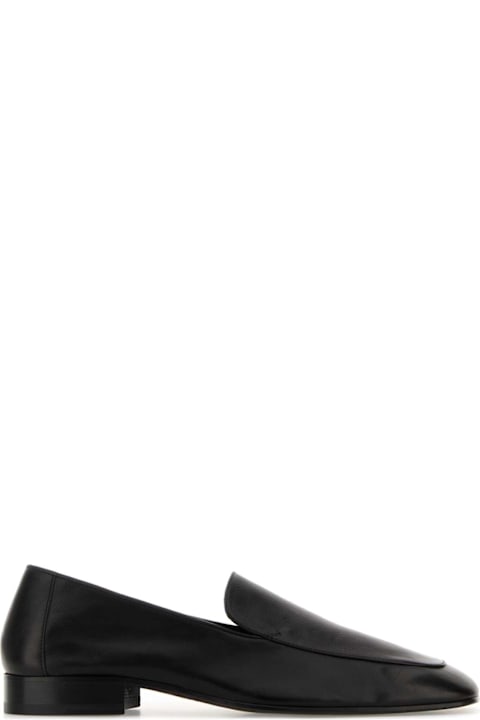 Dries Van Noten Dark Brown Leather Loafers