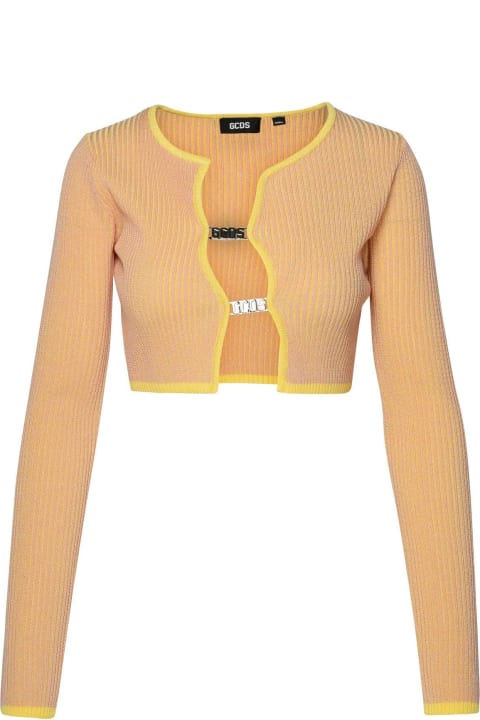GCDS Sweaters for Women GCDS Comma Cropped Cardigan