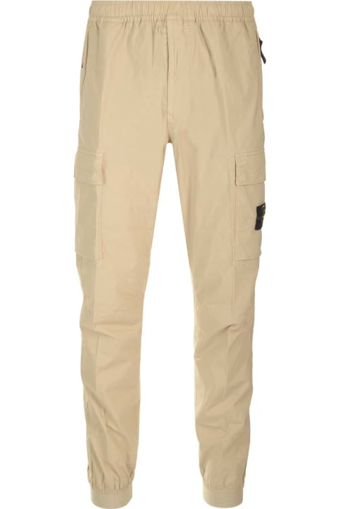 Stone Island Clothing for Men Stone Island Cotton Cargo-trousers
