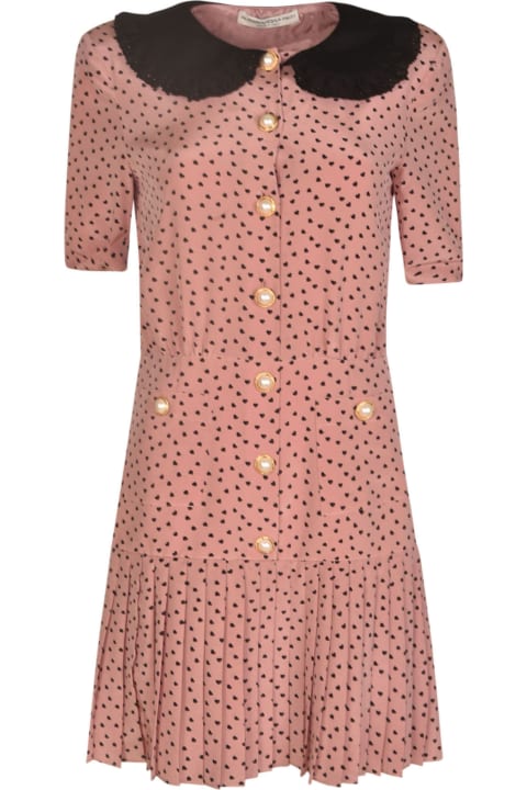 Alessandra Rich for Women Alessandra Rich Dotted Print Dress