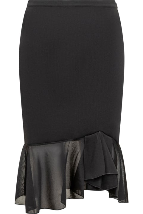 Skirts for Women Tom Ford Viscose Skirt With Ruffles