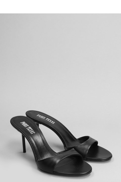 Paris Texas Shoes for Women Paris Texas Lidia Mule 70 Slipper-mule In Black Leather
