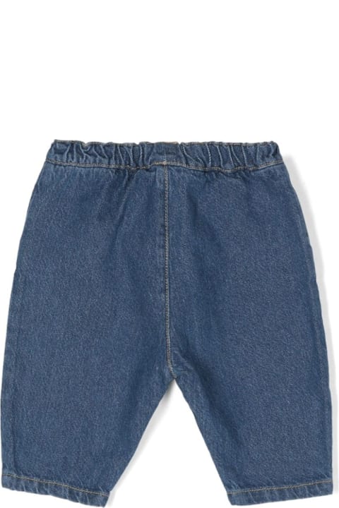 Bobo Choses Bottoms for Baby Girls Bobo Choses Bobo Choses Jeans Blue