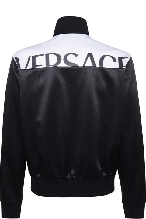 Versace for Men Versace Logo Printed Jacket