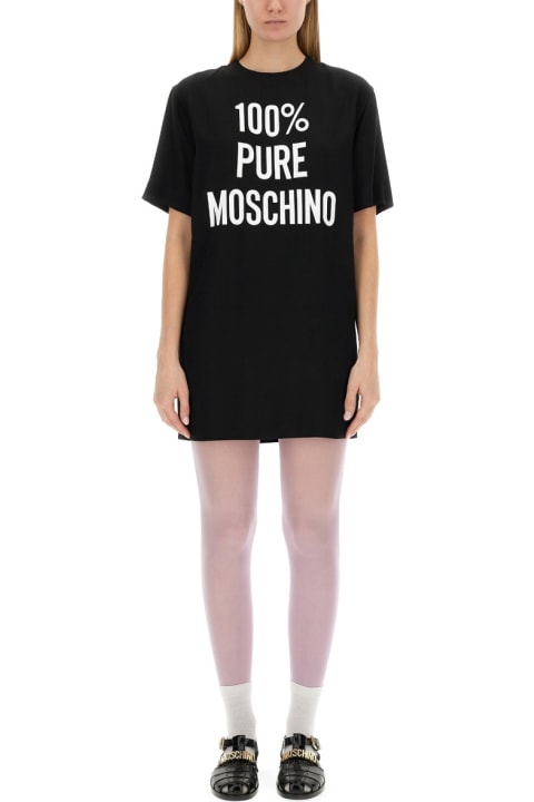 Moschino for Women Moschino Dress With Logo