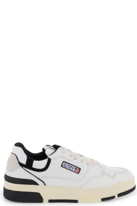 Homeware Autry Clc Sneakers In White And Black Leather