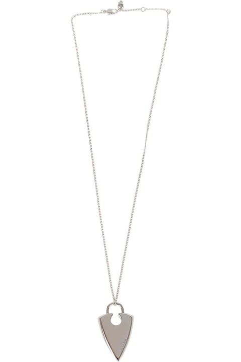 Alexander McQueen Necklaces for Men Alexander McQueen Arrow Pendant Chain-linked Necklace