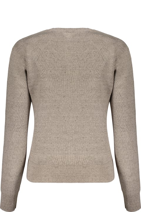 Bottega Veneta Sale for Women Bottega Veneta Long Sleeve Crew-neck Sweater