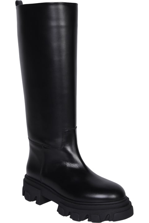 GIA BORGHINI Boots for Women GIA BORGHINI Pernio07 Black Boot