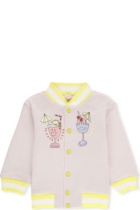 Sweaters & Sweatshirts for Baby Girls Stella McCartney Kids Cardigan With Print