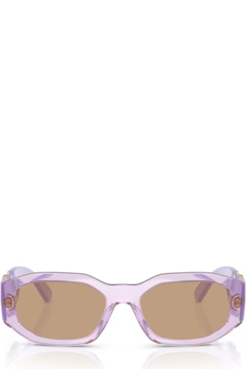 Fashion for Women Versace Eyewear Versace 0ve4361 Medusa Biggie 552663 Lavanda Trasparente Sunglasses