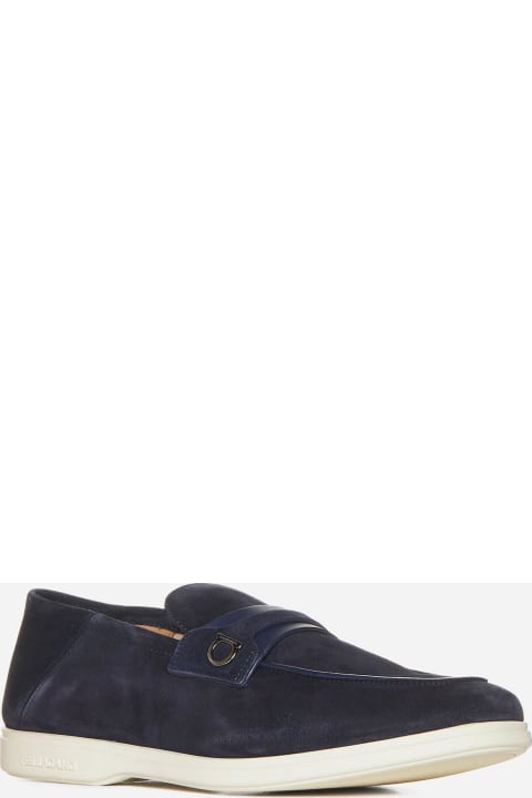 Loafers & Boat Shoes for Men Ferragamo Drame Nubuck Loafers