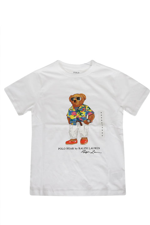 Ralph Lauren Kids Ralph Lauren Ss Cn-knit Shirts-t-shirt