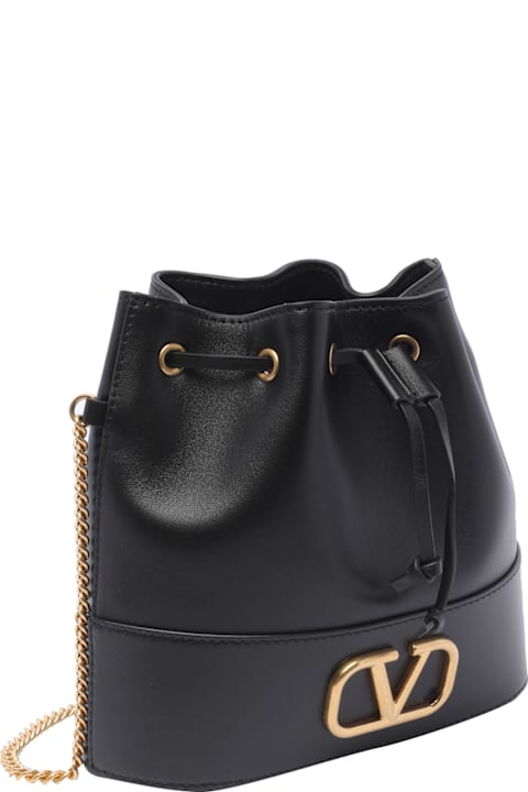 Homeware Valentino Garavani Mini Vlogo Signature Bucket Bag