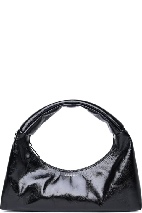 'arcade' Black Leather Bag