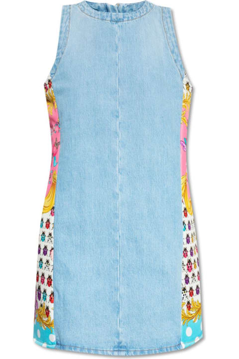 Fashion for Women Versace Denim Dress From 'la Vacanza' Collection