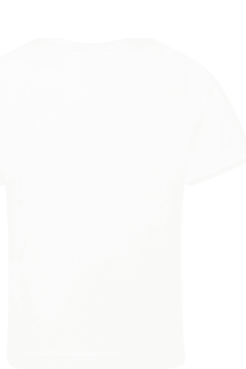 Ralph Lauren for Kids Ralph Lauren White T-shirt For Boy With Polo Bear