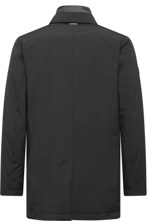 People Of Shibuya Coats & Jackets for Men People Of Shibuya Trench Coat Black Technical Fabric