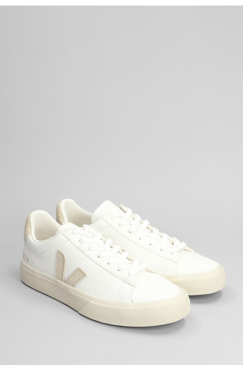 Veja Sneakers for Women Veja Campo Sneakers In White Leather
