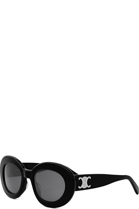 Celine Eyewear for Women Celine Triomphe Cl40312u - Black Sunglasses