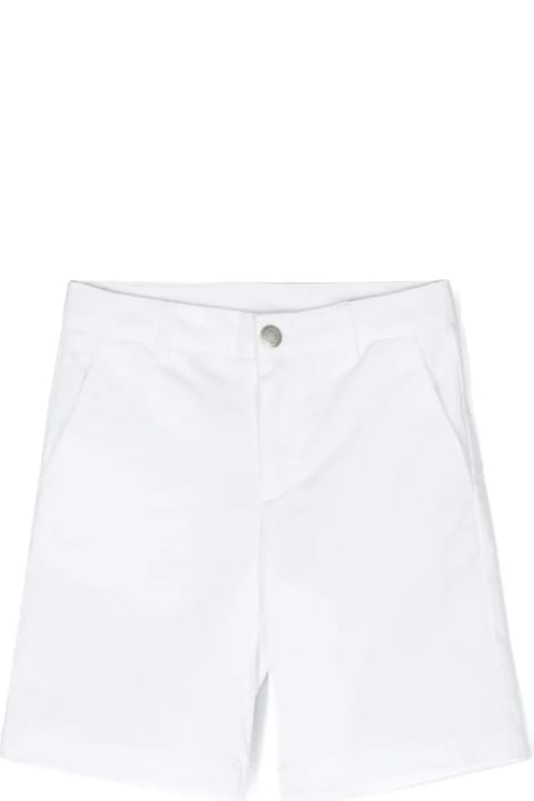 Fashion for Women Dondup White Stretch Cotton Bermuda Shorts