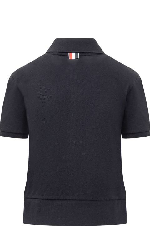 Thom Browne Topwear for Women Thom Browne Roses Polo