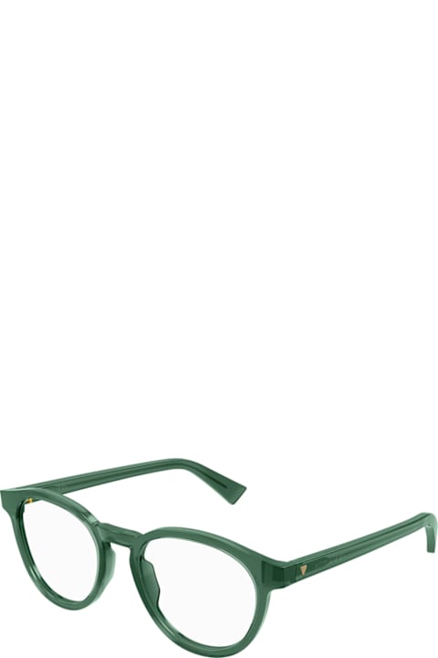 Bottega Veneta Eyewear Eyewear for Men Bottega Veneta Eyewear Bottega Veneta Bv1225o Linea New Classic 006 Green Trasparent Glasses