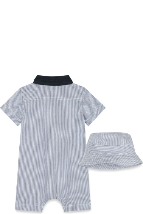 Bodysuits & Sets for Baby Boys Hugo Boss Pagliaccetto+cappello
