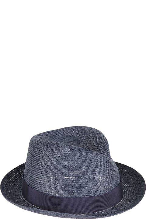 Borsalino Hats for Men Borsalino Panama Extra Fine Bow Detail Hat