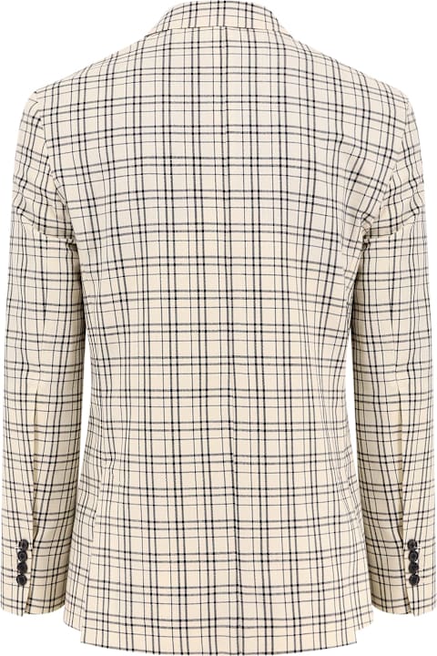 Ami Alexandre Mattiussi for Men Ami Alexandre Mattiussi Virgin Wool Blazer With Madras Motif