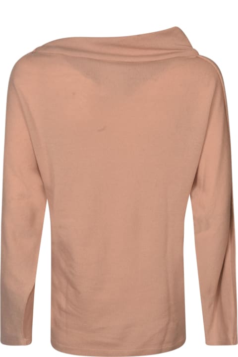 Fashion for Women Alberta Ferretti Wide Neck Plain Sweater