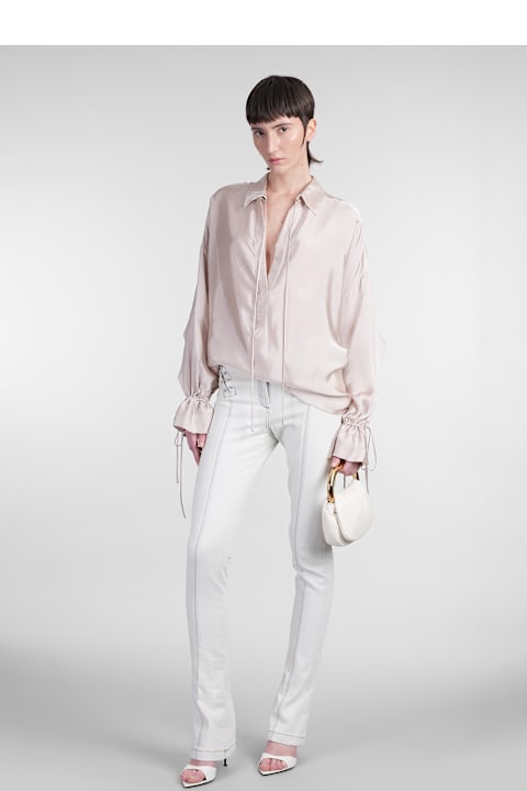 Blumarine for Women Blumarine Jeans In Cyan Cotton
