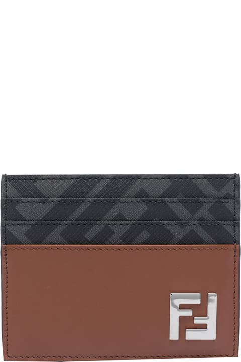 Fendi for Men Fendi Squared Ff Cards Holder