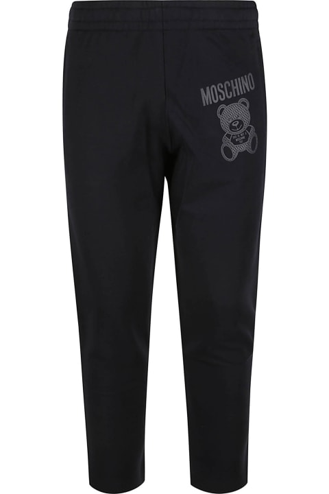 Moschino Pants for Women Moschino Logo Bear Sweatshirt