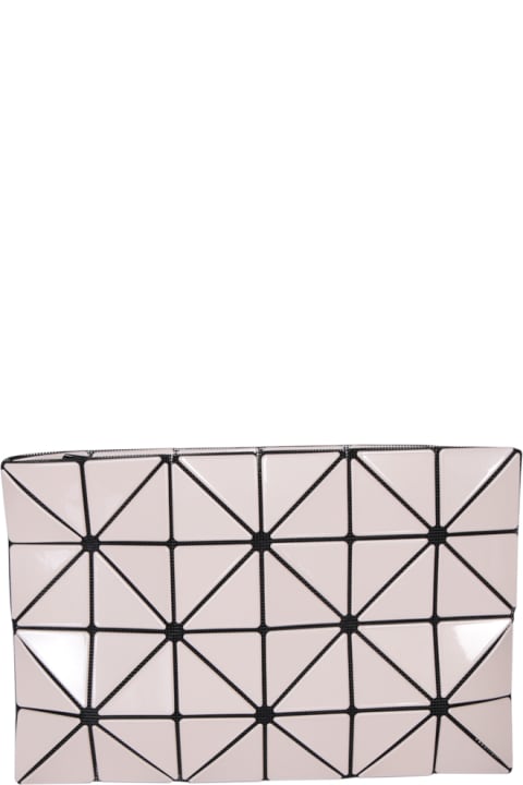Issey Miyake Clutches for Women Issey Miyake Lucent Beige Pouch Bag