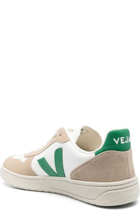 メンズ Vejaのスニーカー Veja V10 Chromefree Leather Sneakers