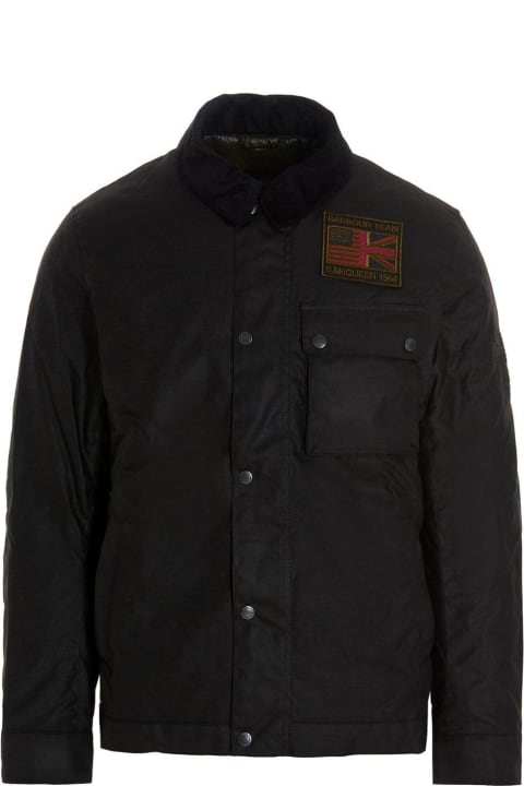 Barbour for Men Barbour International Workers Wax Black Jacket