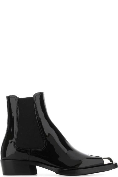 Sale for Women Alexander McQueen Black Leather Ankle Boots