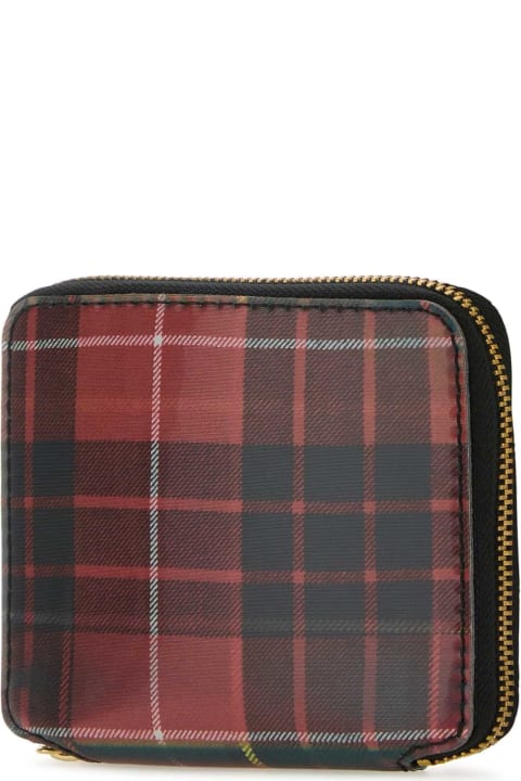 Accessories for Men Comme des Garçons Printed Fabric Wallet