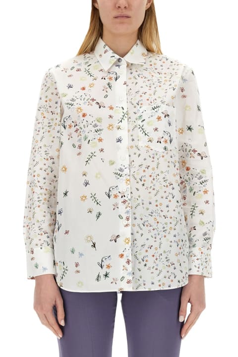 PS by Paul Smith Topwear for Women PS by Paul Smith Floral Print Shirt