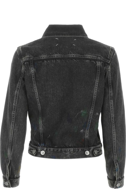 Maison Margiela Coats & Jackets for Women Maison Margiela Black Denim Jacket