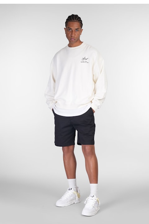 Axel Arigato for Men Axel Arigato Atelier Sweatshirt Sweatshirt In Beige Cotton