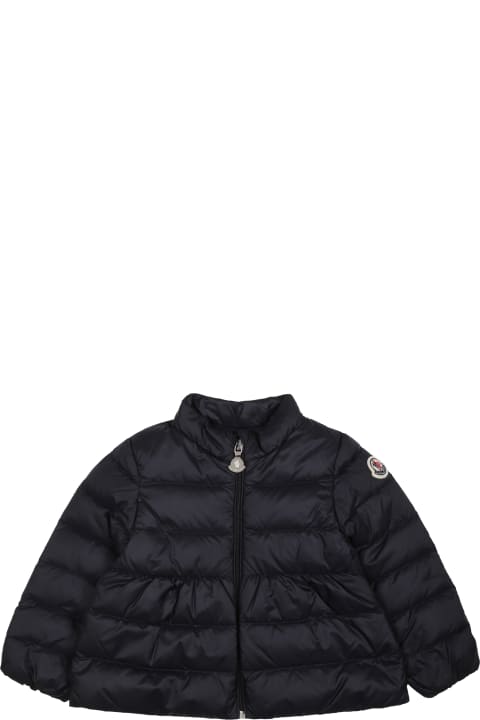 Moncler for Kids Moncler Down Jacket For Baby Girl With Logo