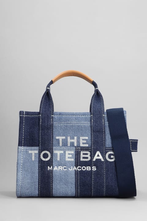 Totes for Women Marc Jacobs Traveler Tote In Blue Denim