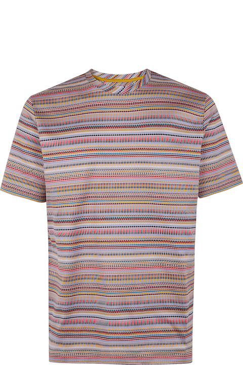 Paul Smith Clothing for Men Paul Smith Mens Signature Stripes T-shirt